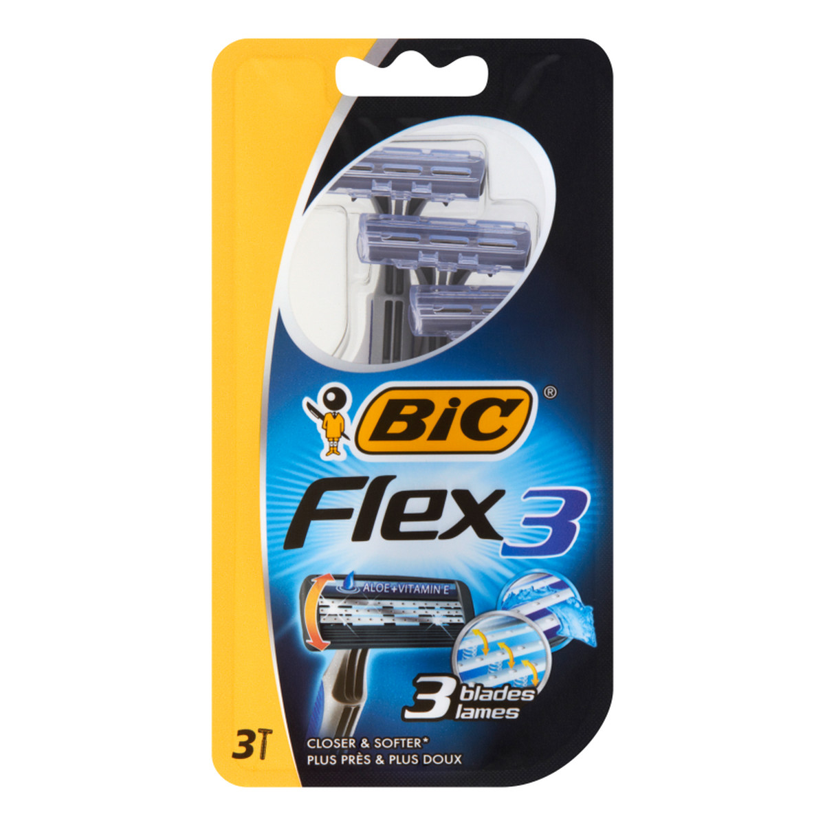 Bic Flex 3 Maszynka do golenia 3 szt.