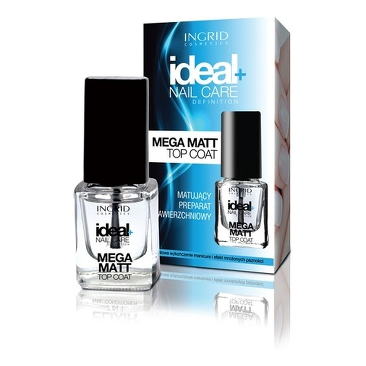 Ingrid Ideal Nail Care Definition Mega Matt Profesjonalny Preparat Nawierzchniowy 7ml