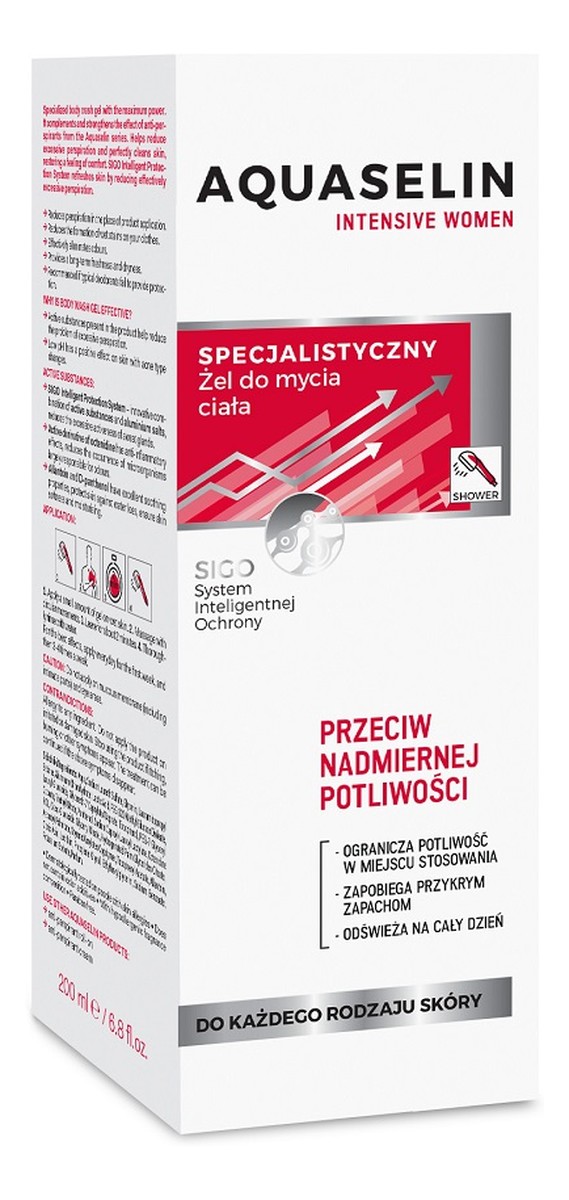 Intensive Women specjalistyczny żel do mycia ciała