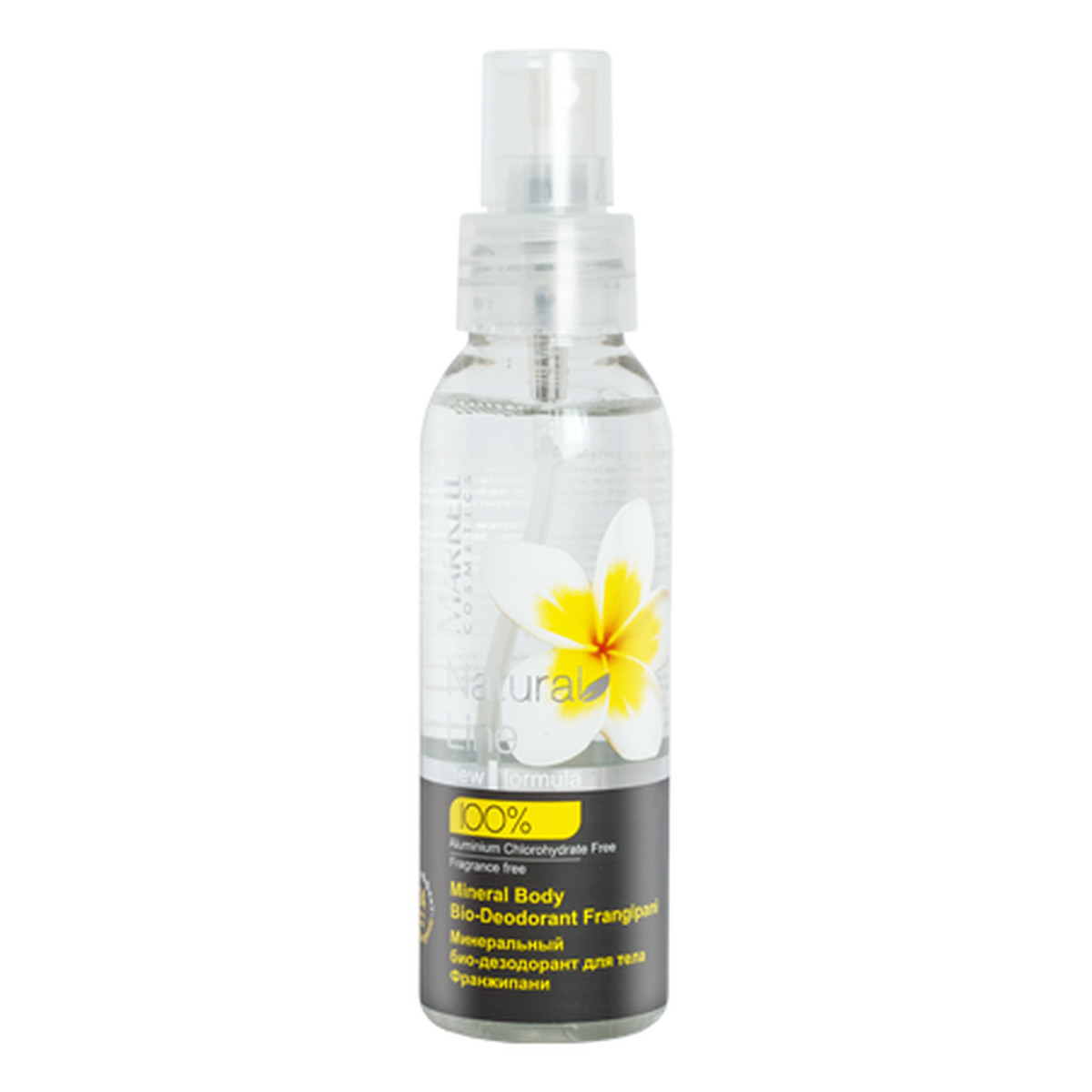 Markell Cosmetics Natural Line Mineralny BIO-Dezodorant do ciała FRANGIPANI 100ml