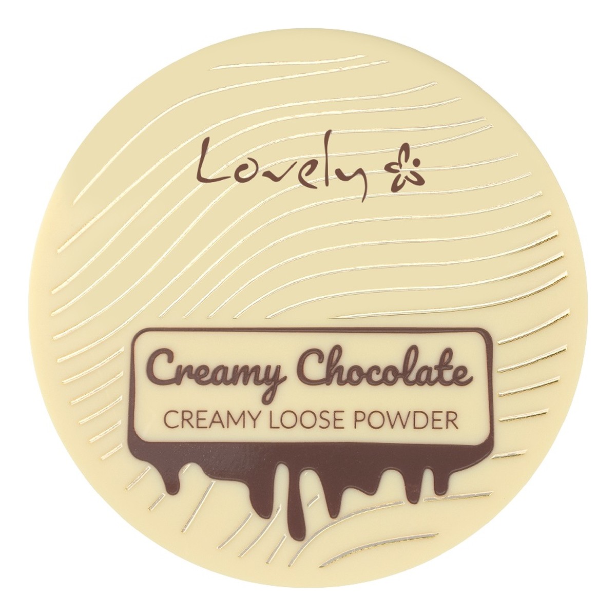 Lovely Creamy Chocolate Loose Powder Czekoladowy matowy puder brązujący do twarzy i ciała z ekstraktem z Nasion Kakao 8g