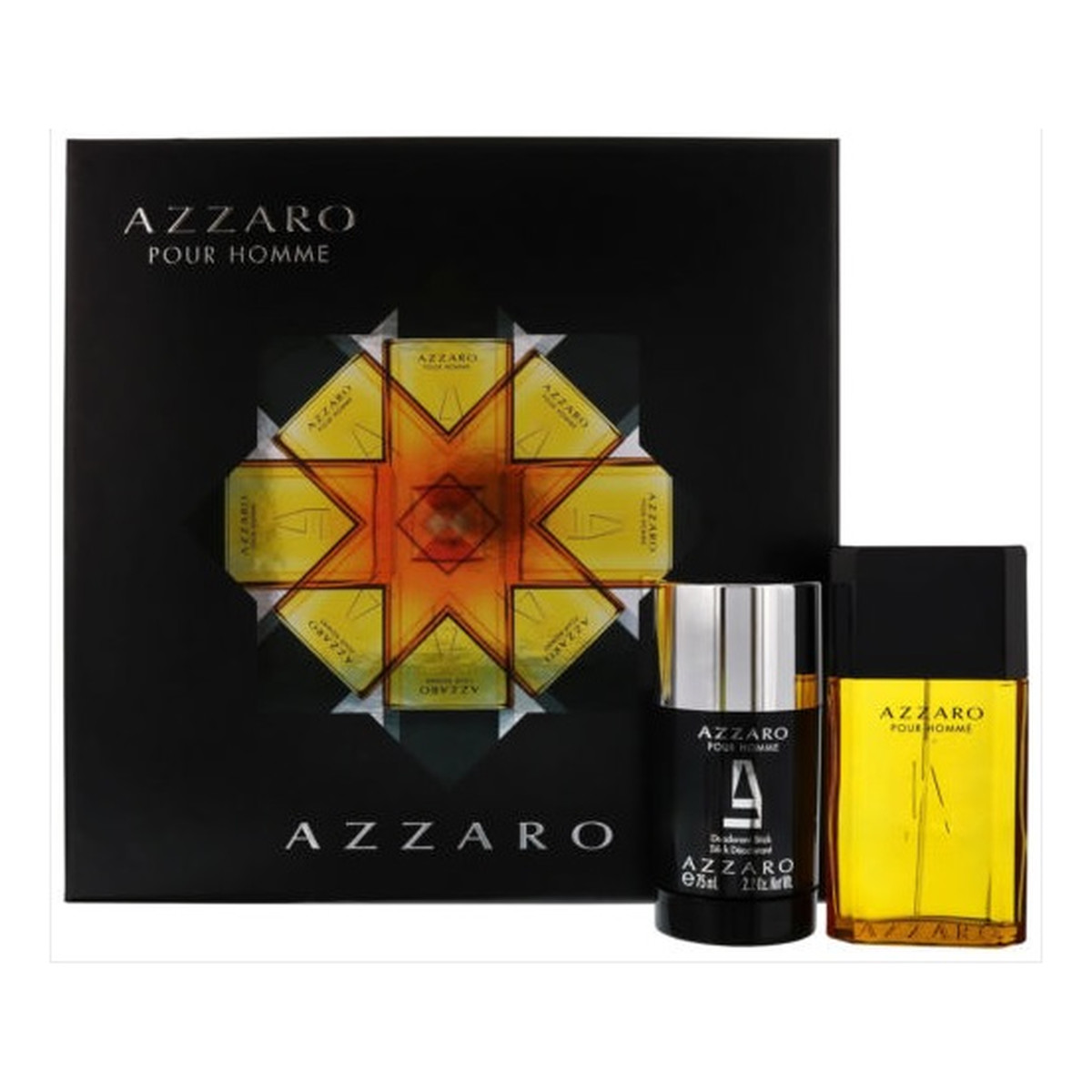Azzaro Pour Homme zestaw woda toaletowa spray 50ml + dezodorant sztyft 75ml