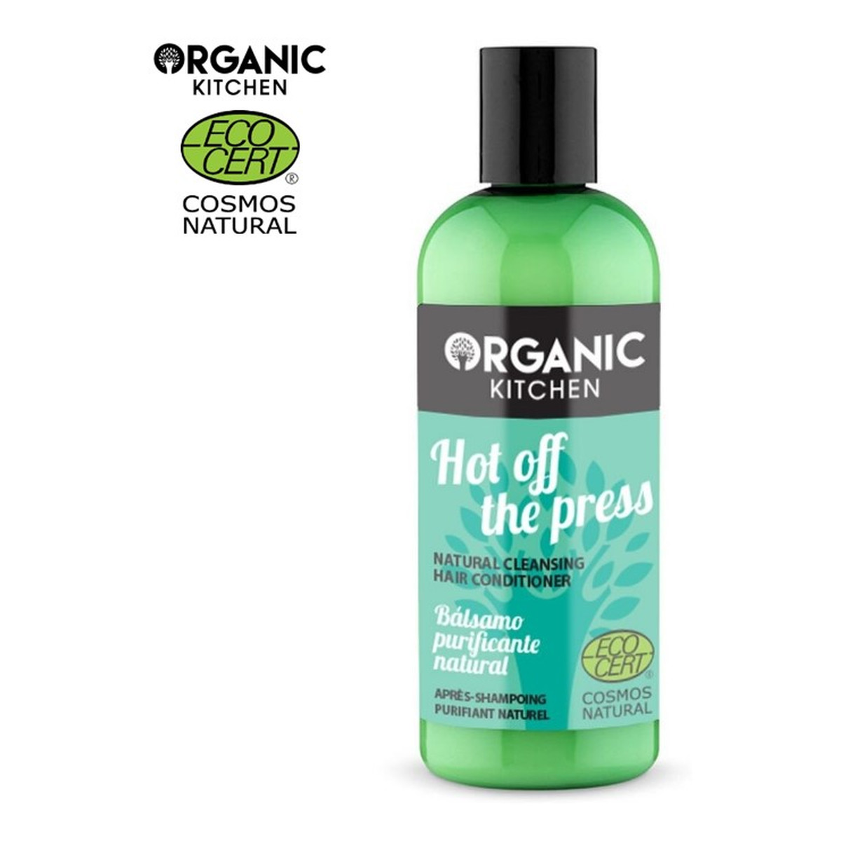 Organic Kitchen Gorąco z prasy Naturalny oczyszczający balsam do włosów 260ml