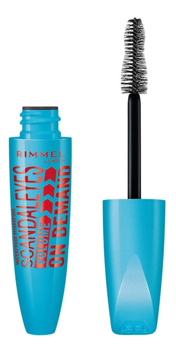 Scandaleyes volume on demand waterproof mascara wodoodporny tusz do rzęs zwiększający objętość black