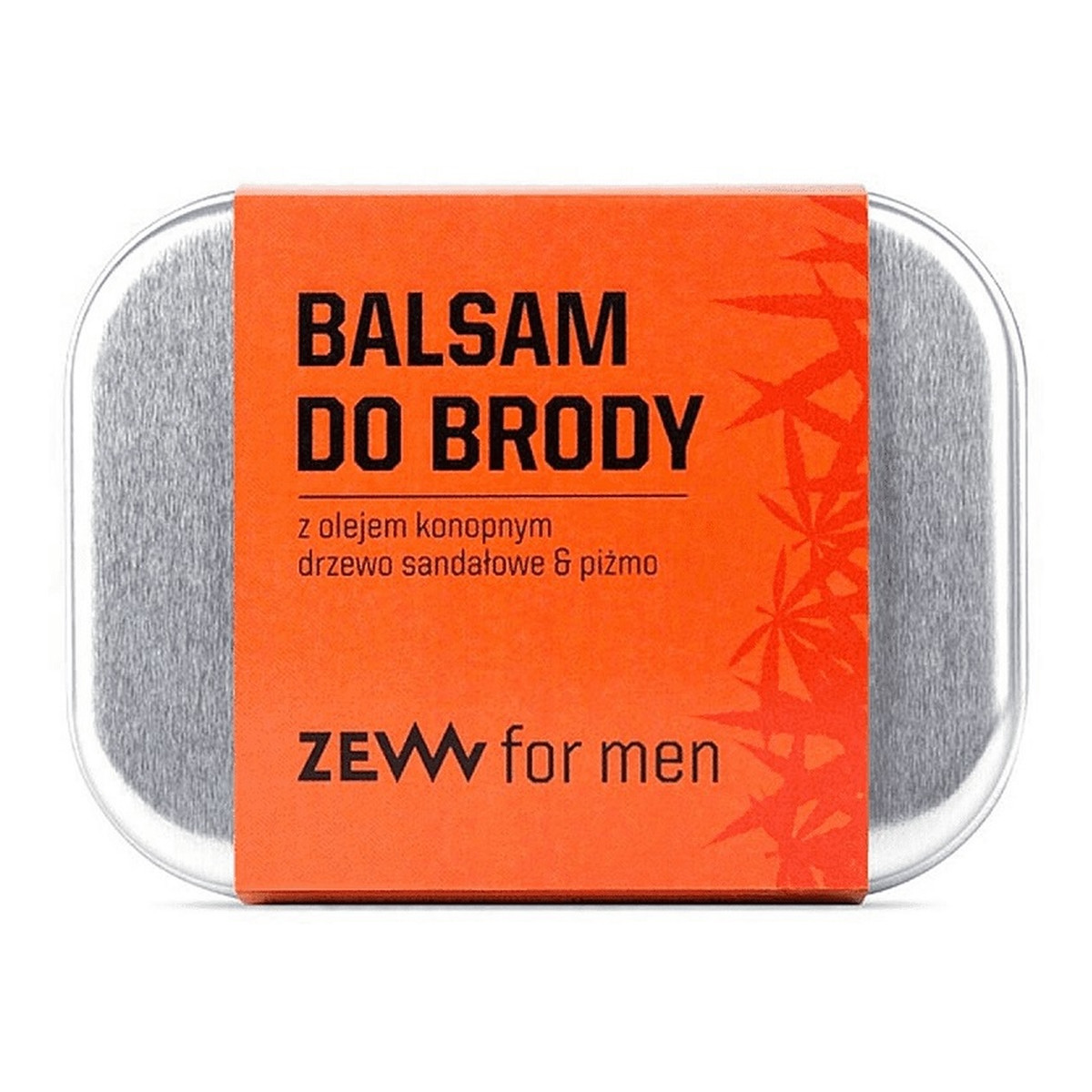 Zew For Men Balsam do brody z olejem konopnym – drzewo sandałowe i piżmo 80ml
