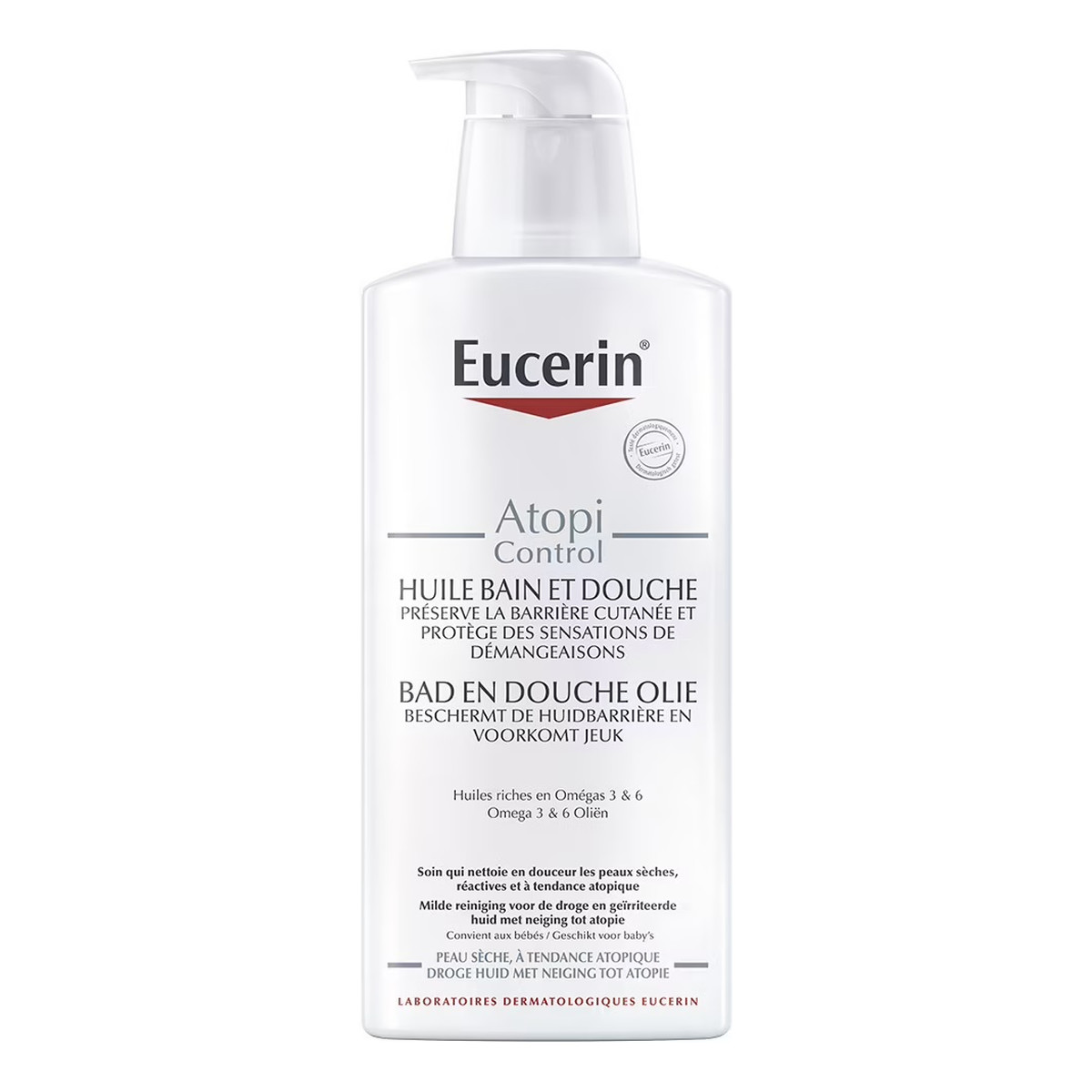 Eucerin AtopiControl Olejek do kąpieli i pod prysznic 400ml