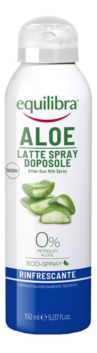 Mleczko po opalaniu w sprayu 40% aloe vera