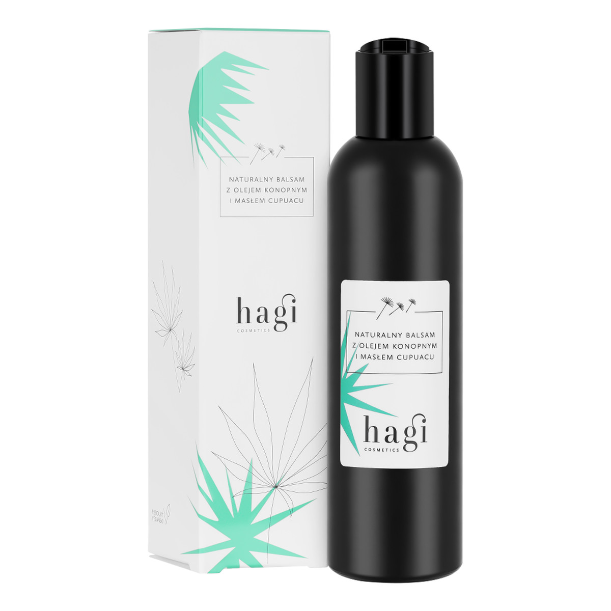 Hagi Naturalny balsam do ciała z olejem konopnym i masłem cupuacu 200ml
