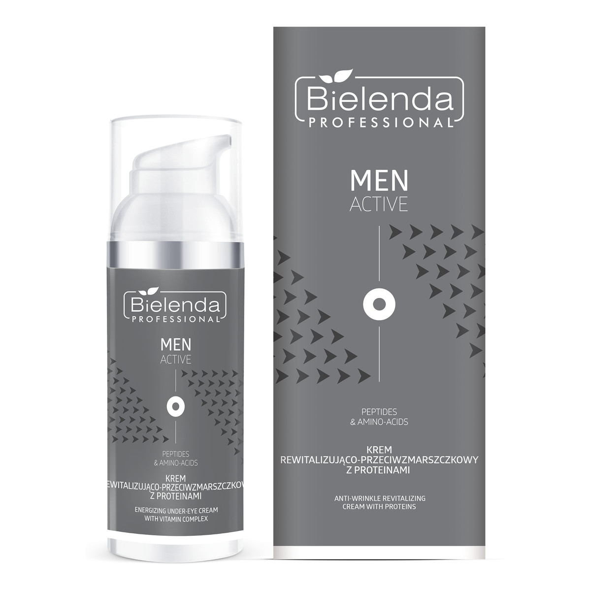 Bielenda Professional Men Active Krem rewitalizujący przecizmarszczkowy z Proteinami 50ml
