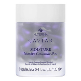 Caviar moisture intensive ceramide shots koncentrat silnie regenerujący włosy 25 kapsułek