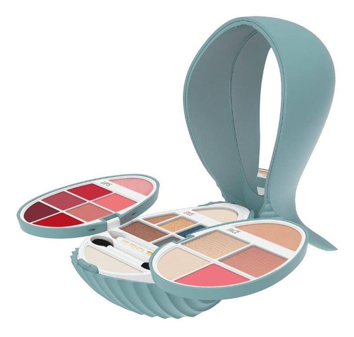 4 zestaw do makijażu Blue Cold Shades