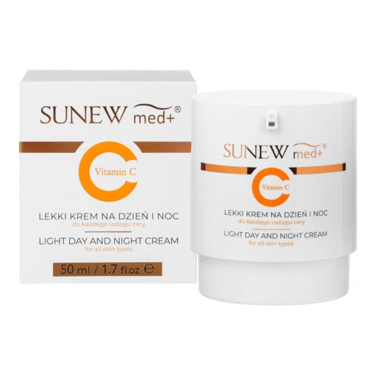 SunewMed+ Light Day Night Cream lekki Krem na dzień i na noc 50ml