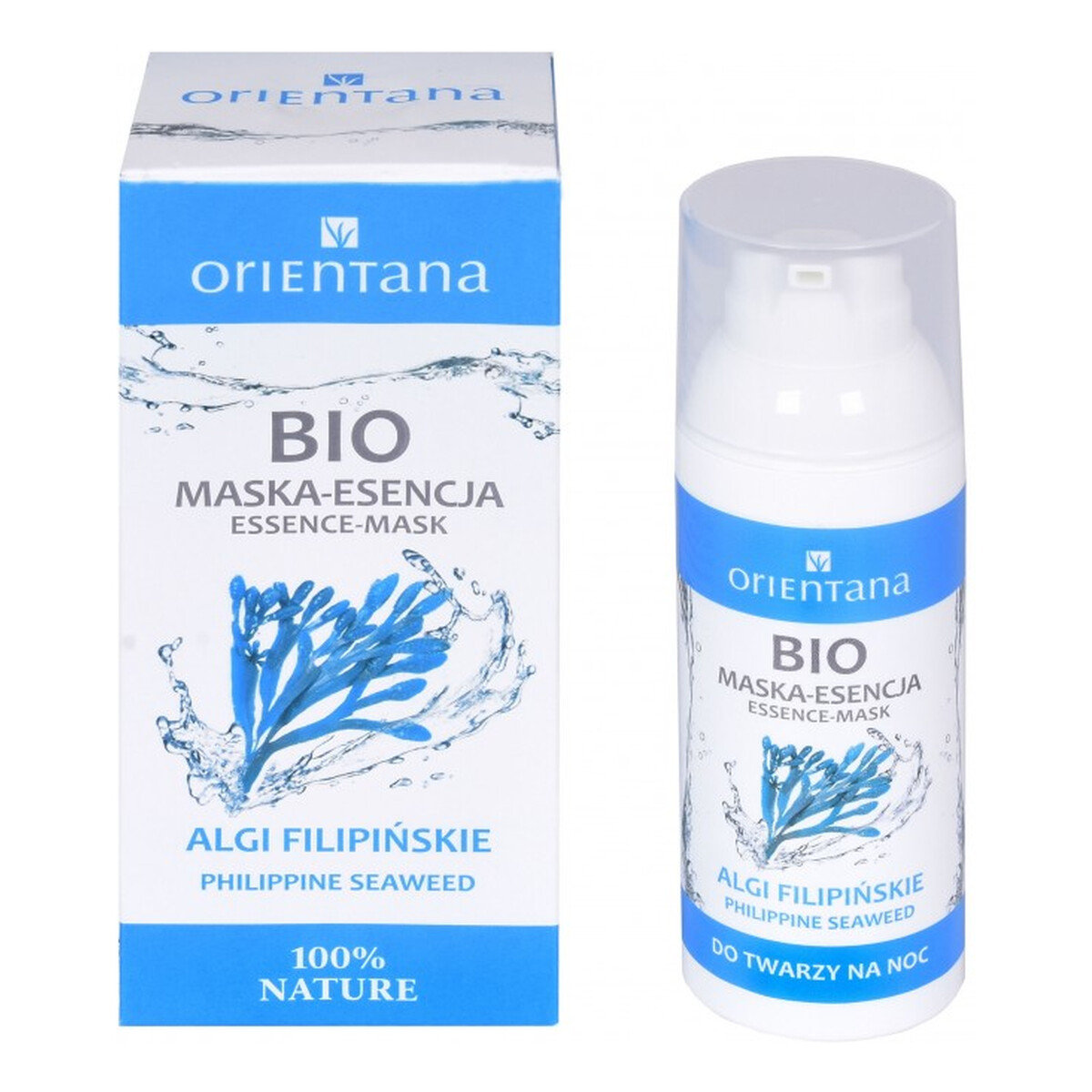 Orientana Bio Maska-esencja Algi filipińskie 50ml