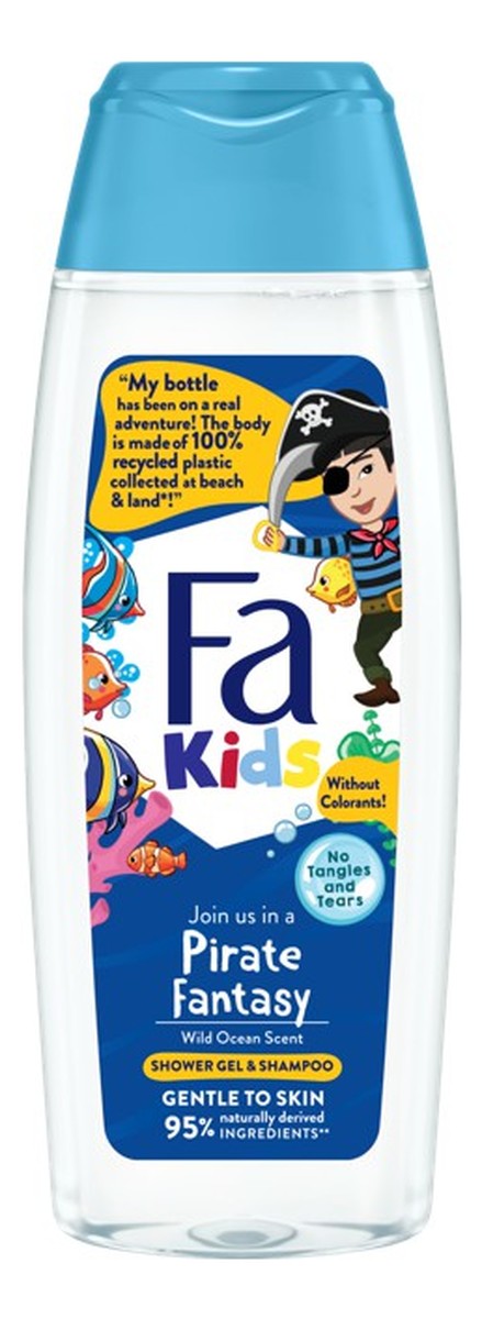 Żel pod prysznic i Szampon 2w1 Pirate Fantasy - mix wzorów