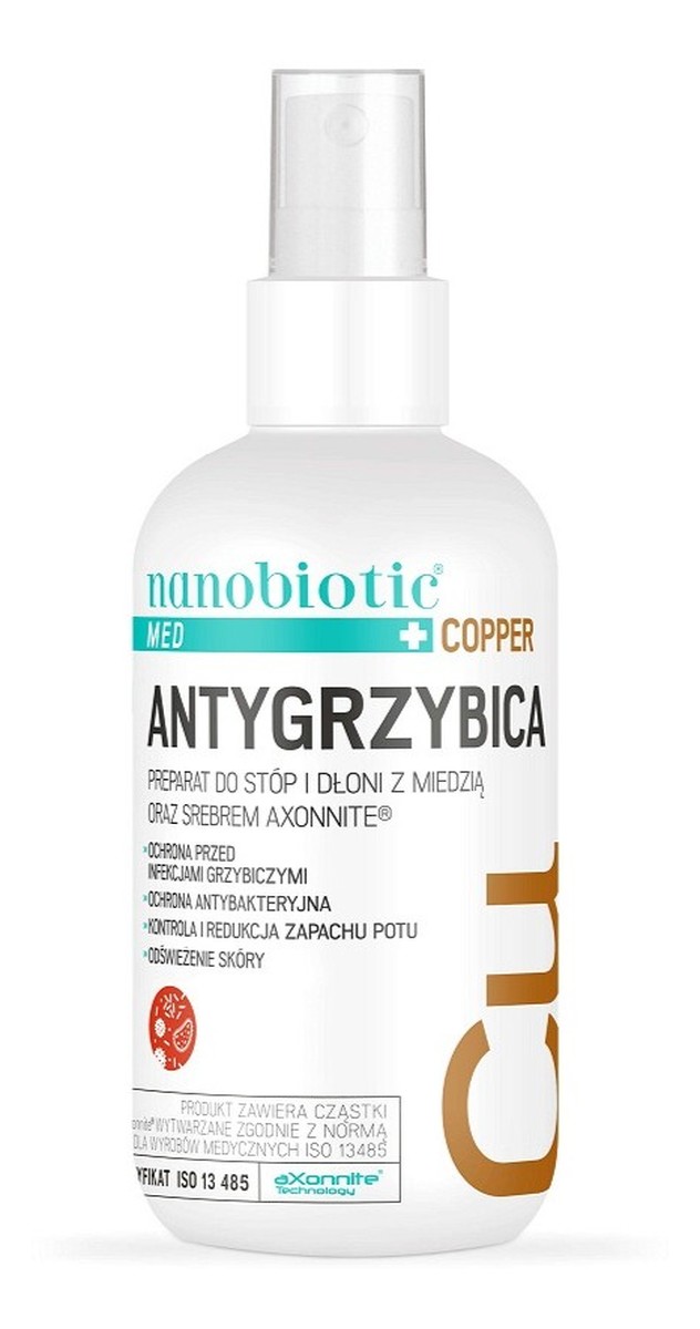 antygrzybica spray przeciwgrzybiczy do stóp i dłoni