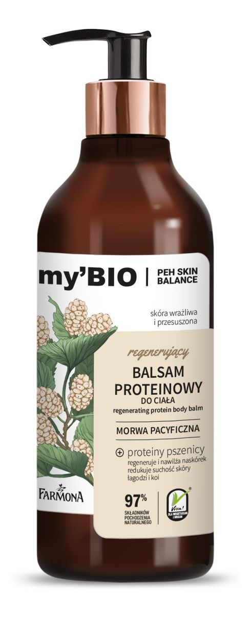 Regenerujący Balsam proteinowy do ciała morwa pacyficzna