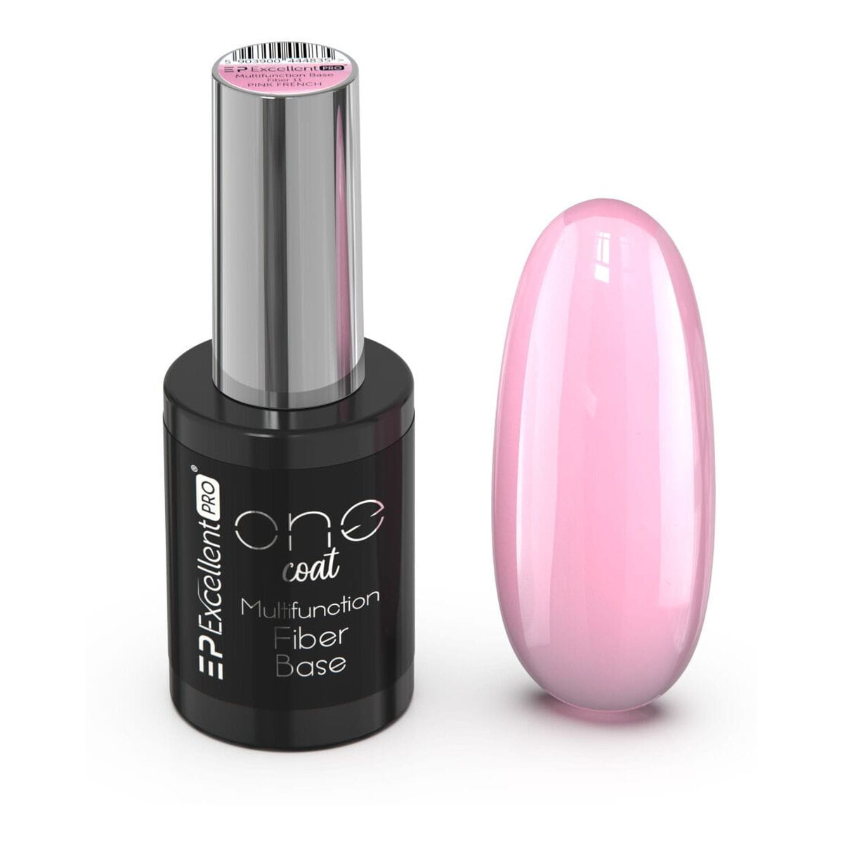 Excellent PRO One coat multifunction fiber base baza hybrydowa z włóknami pink french 11g
