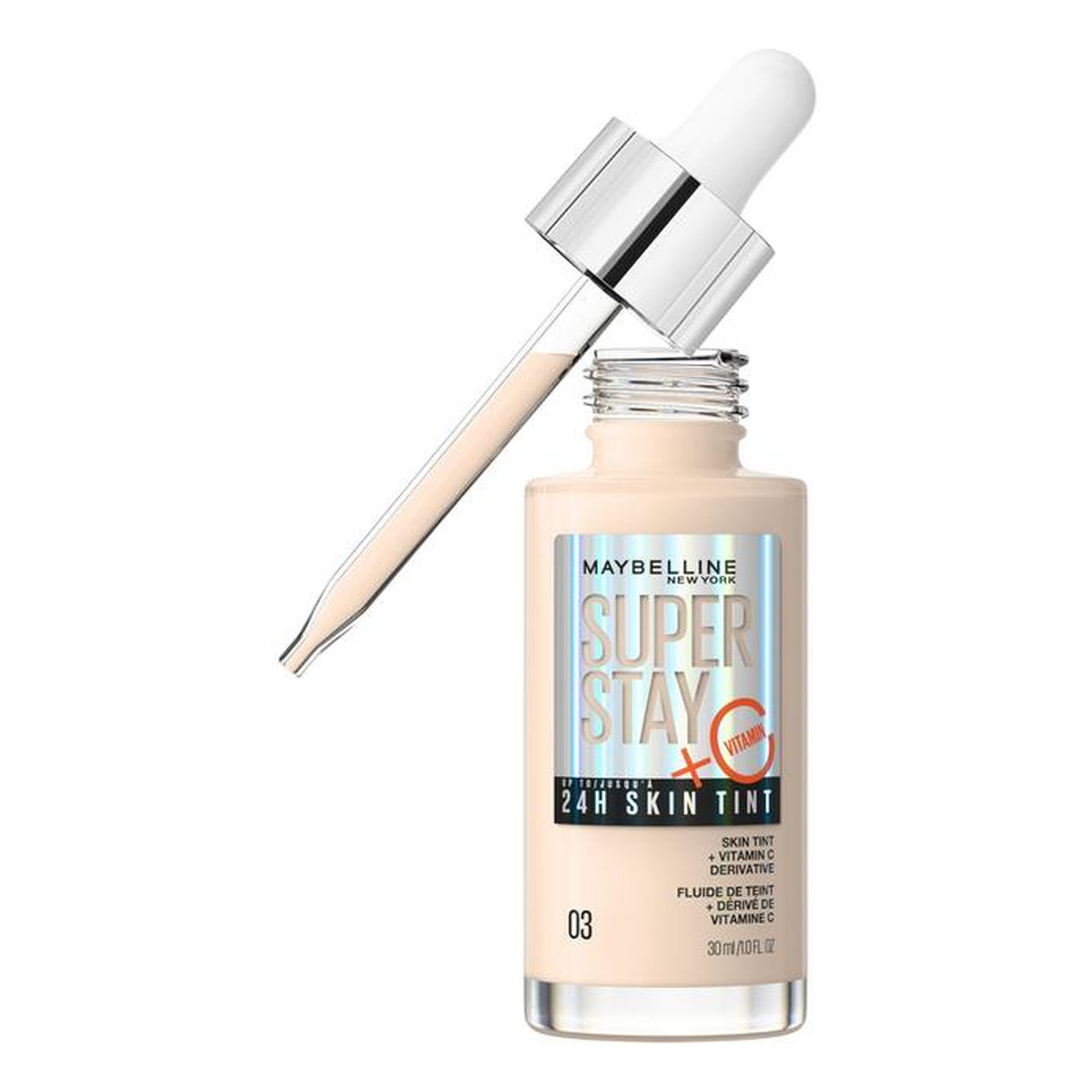 Maybelline Super Stay 24H Skin Tint długotrwały podkład rozświetlający z witaminą C 30ml