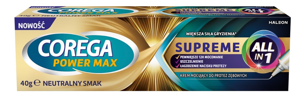 Krem mocujący do protez zębowych
