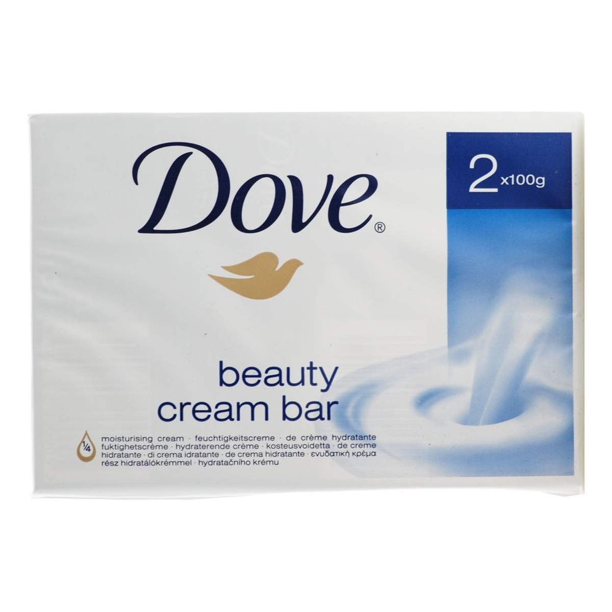 Dove Beauty Cream Bar nawilżające mydło w kostce 2x100g 200g