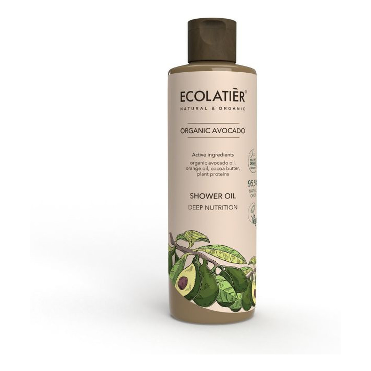 Ecolatier Green Odżywczy olejek pod prysznic Awokado 250ml