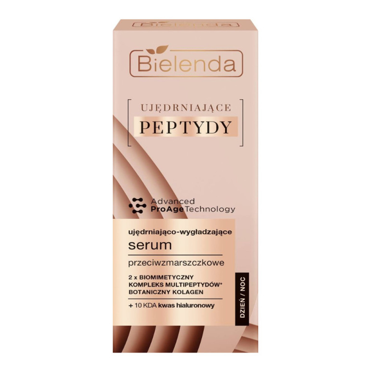 Bielenda Ujędrniające Peptydy Ujędrniająco-wygładzające serum przeciwzmarszczkowe na dzień i noc 30ml