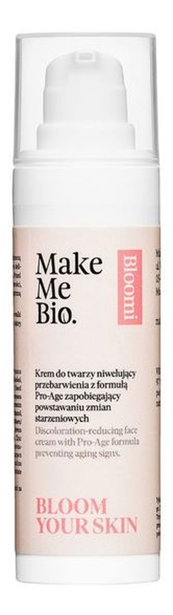 Bloom Your Skin Krem do twarzy niwelujący przebarwienia z formułą Pro-Age