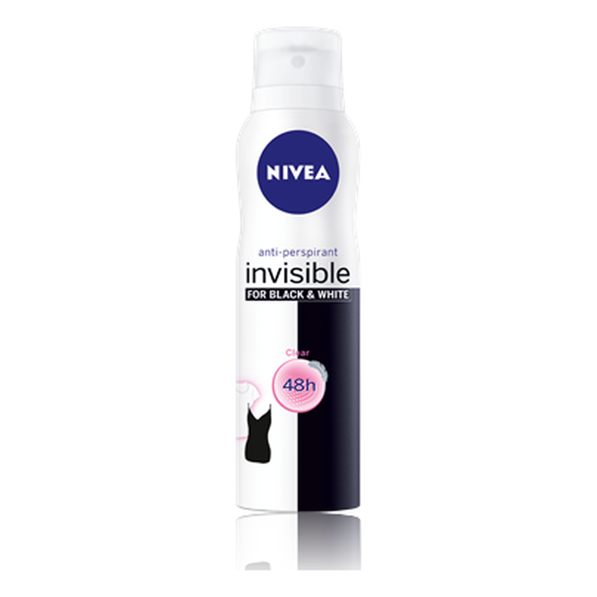 Nivea Dezodorant Invisible Clear Black & White Spray 250ml