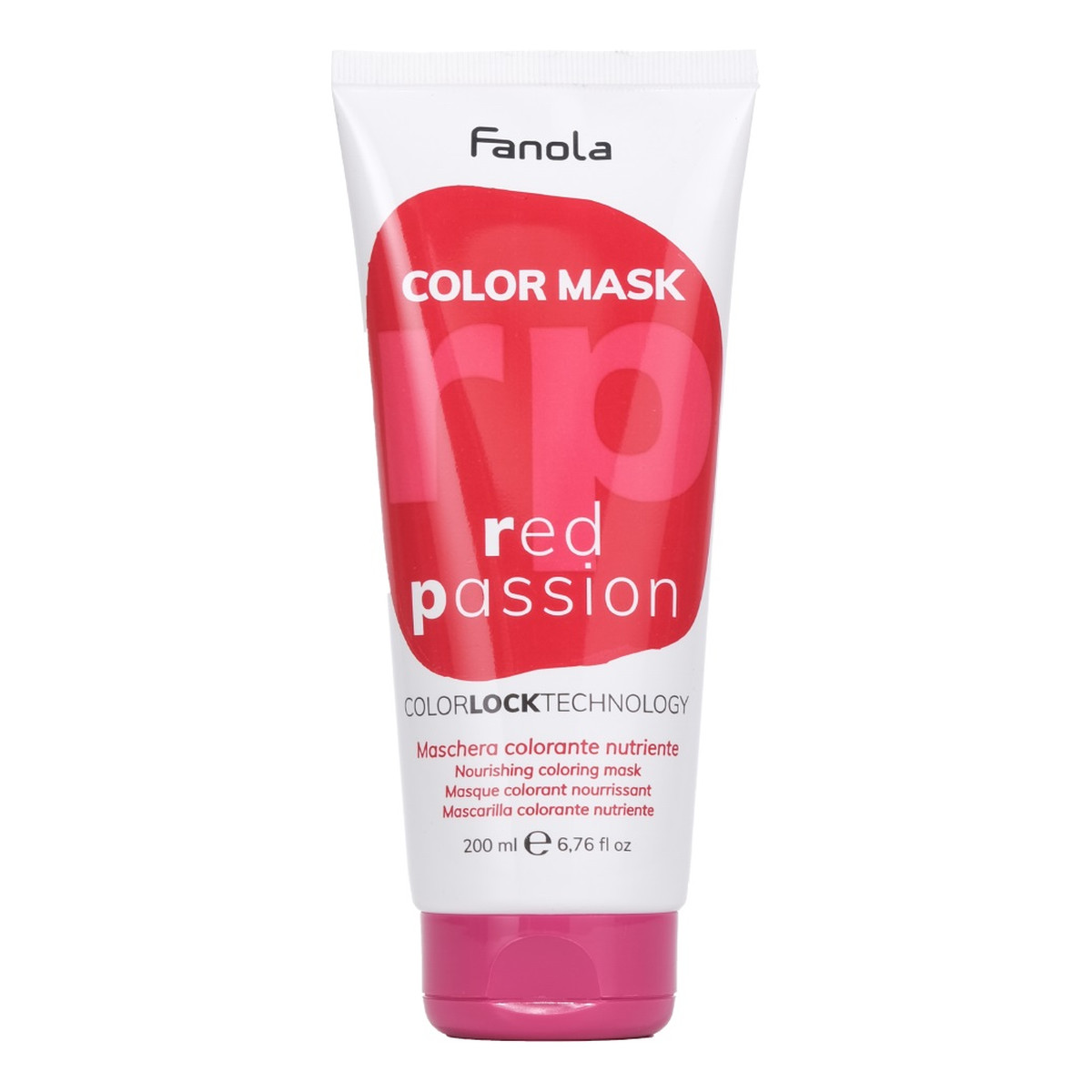 Fanola Color mask maska koloryzująca do włosów red passion 200ml