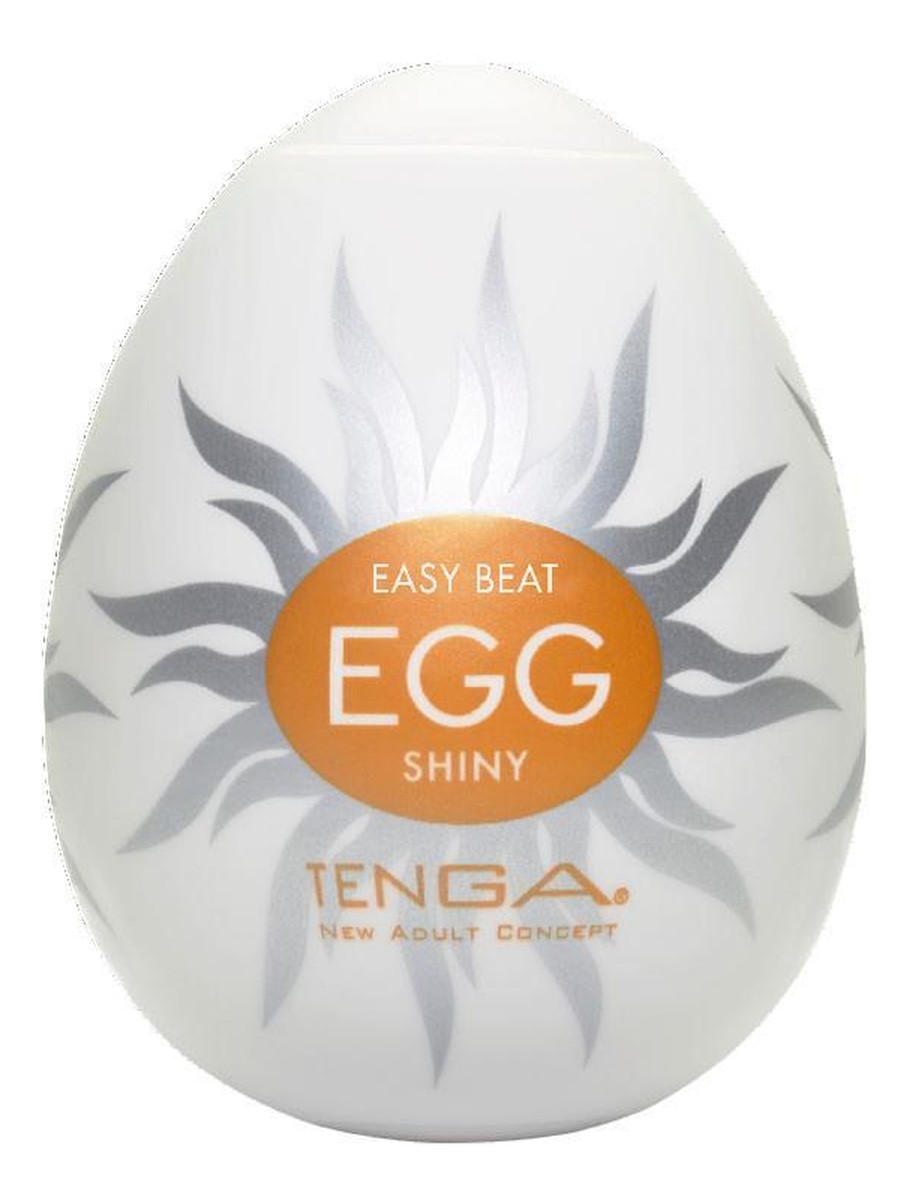 Easy beat egg shiny jednorazowy masturbator w kształcie jajka