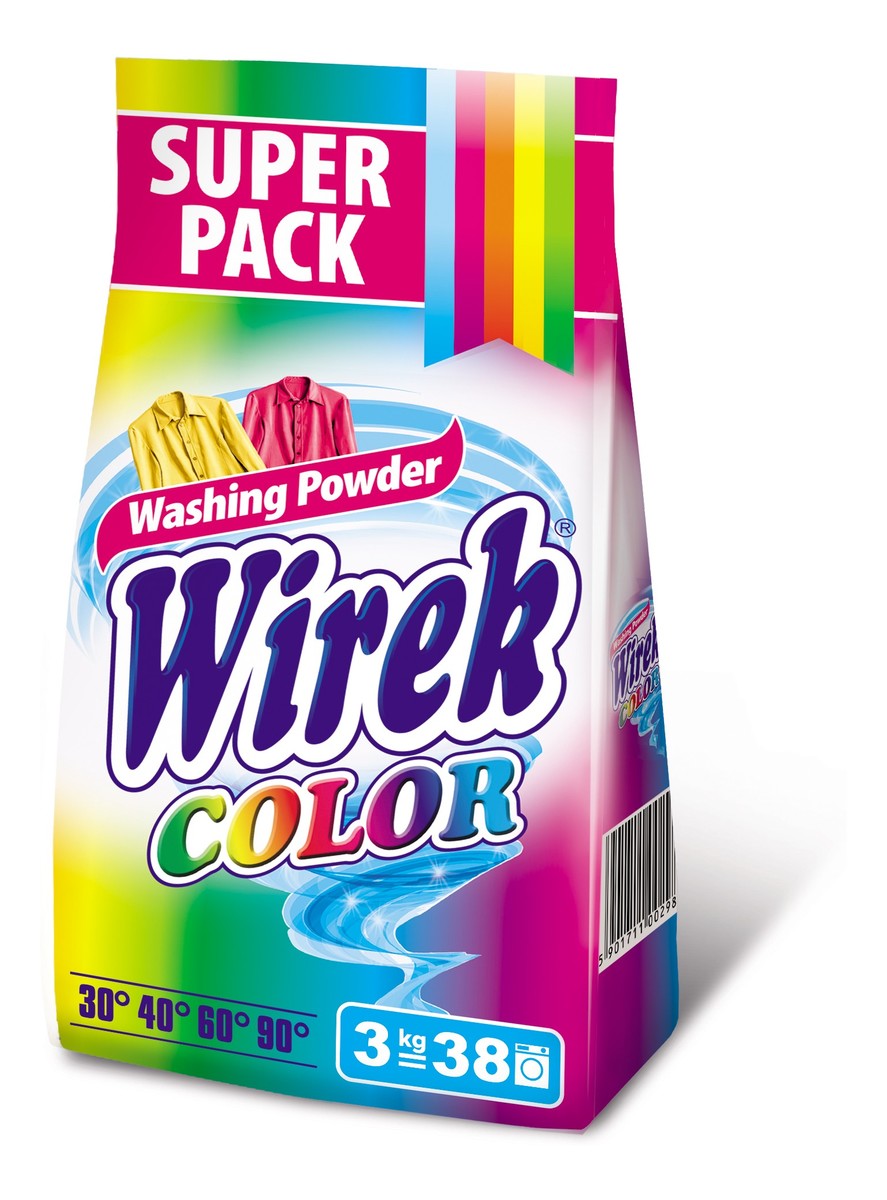 Proszek do Prania Tkanin Kolorowych