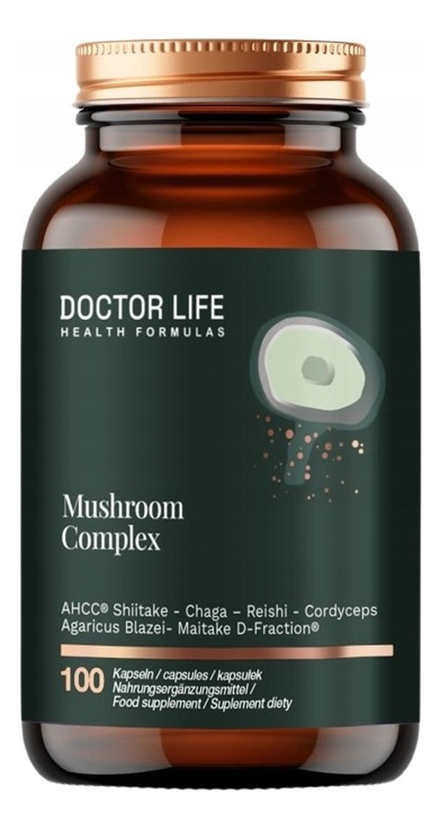 Mushroom complex suplement diety 100 kapsułek