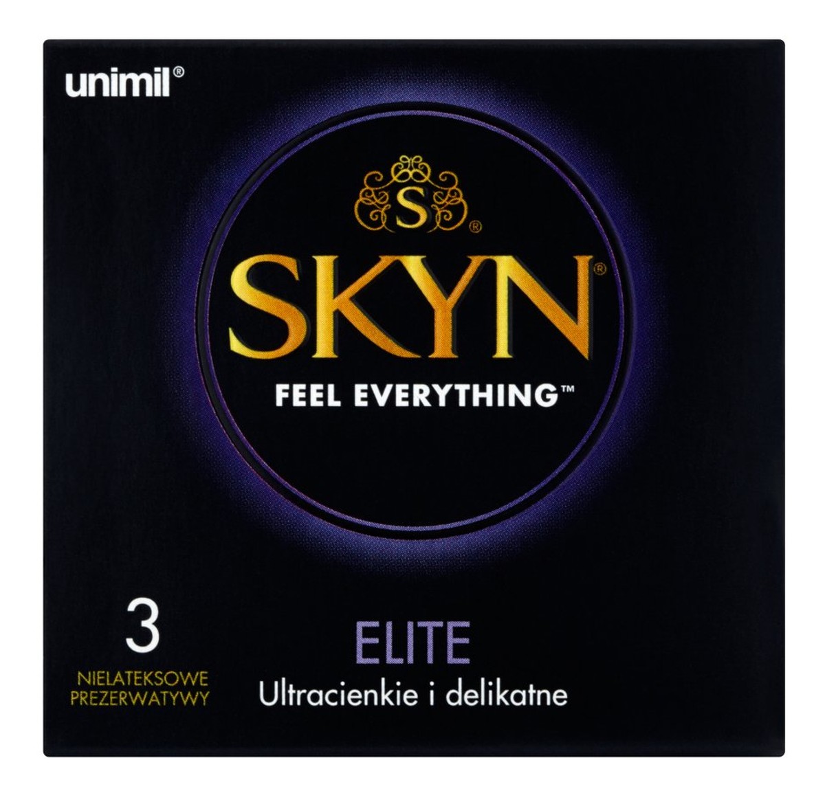 Elite Nielateksowe prezerwatywy