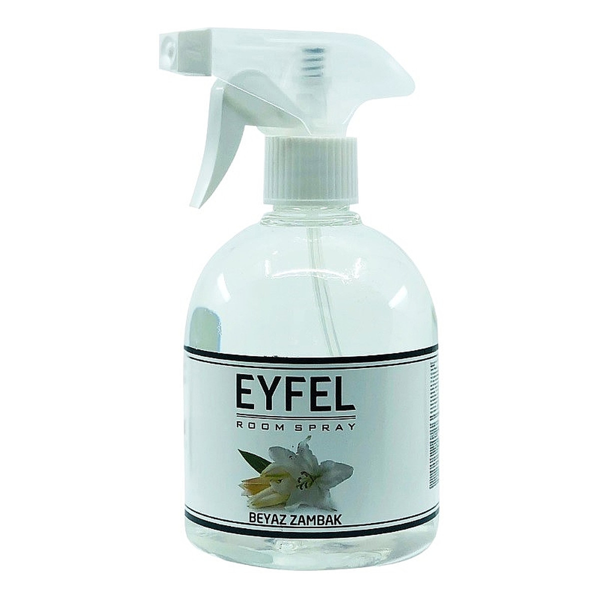 Eyfel Biała Lilia Dyfuzor zapachowy z patyczkami 120ml + Odświeżacz w sprayu 500ml