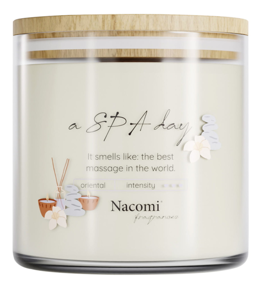 Świeca zapachowa sojowa - A SPA day