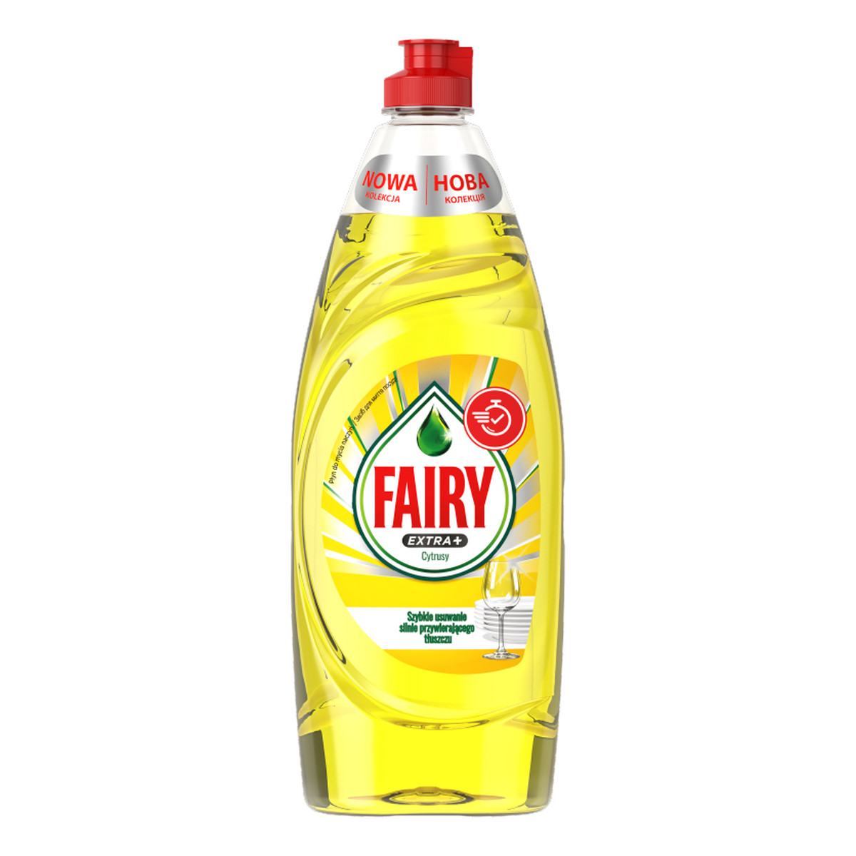 Fairy Extra + Płyn do mycia naczyń Cytrusy 650ml