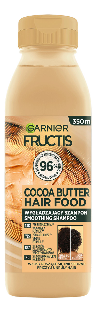 Cocoa Butter Hair Food Wygładzający szampon do włosów puszących się i niesfornych