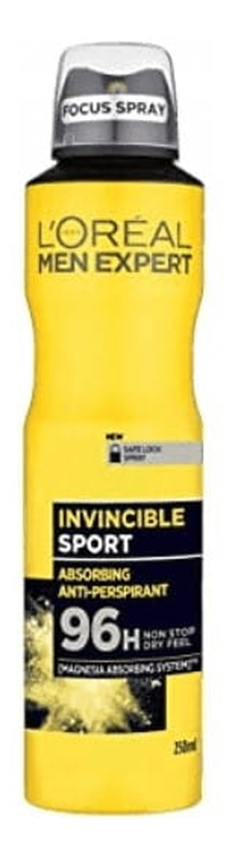 dezodorant spray Invincible Sport 96h
