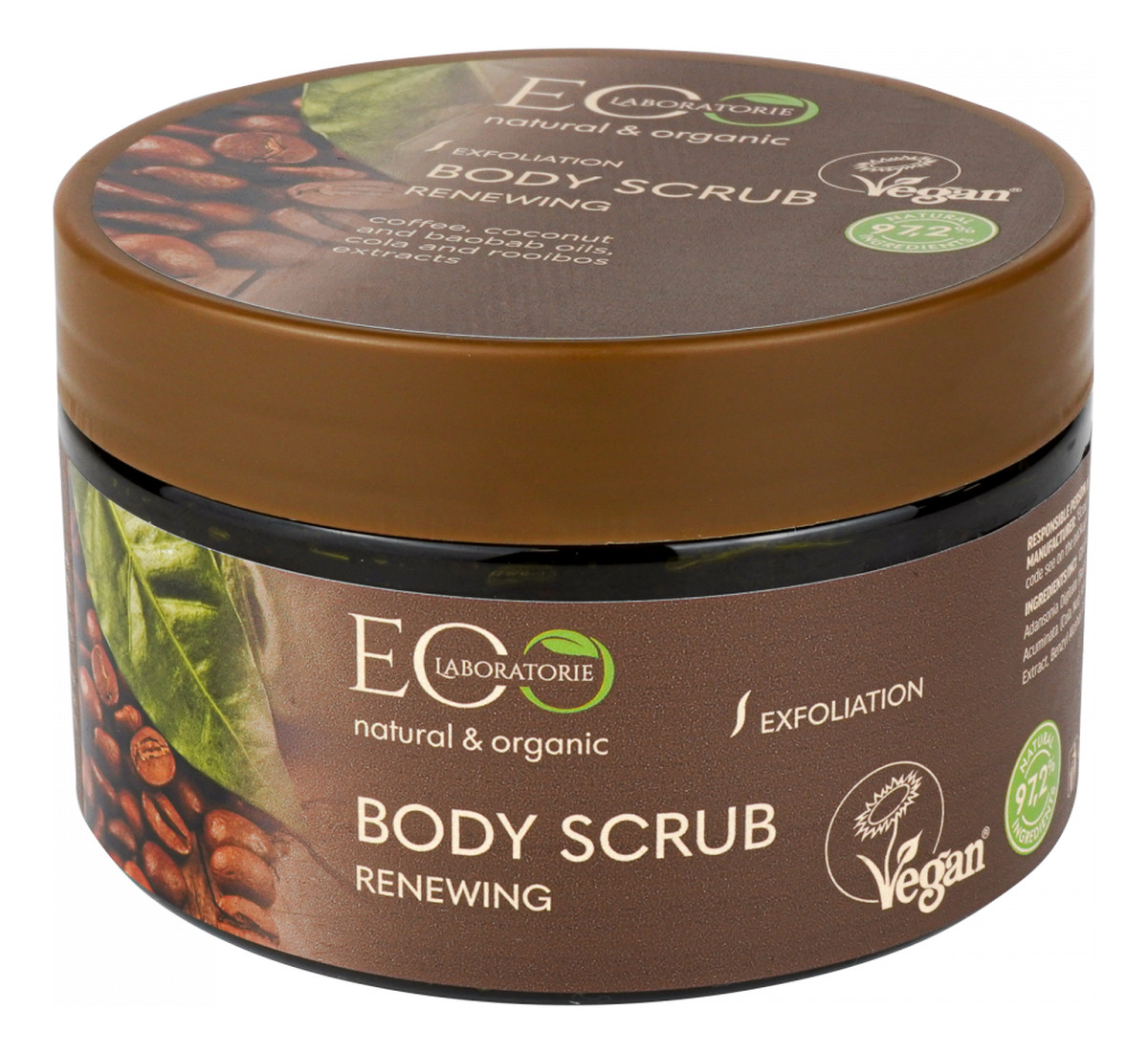 Kawowy peeling do ciała Odnawiający