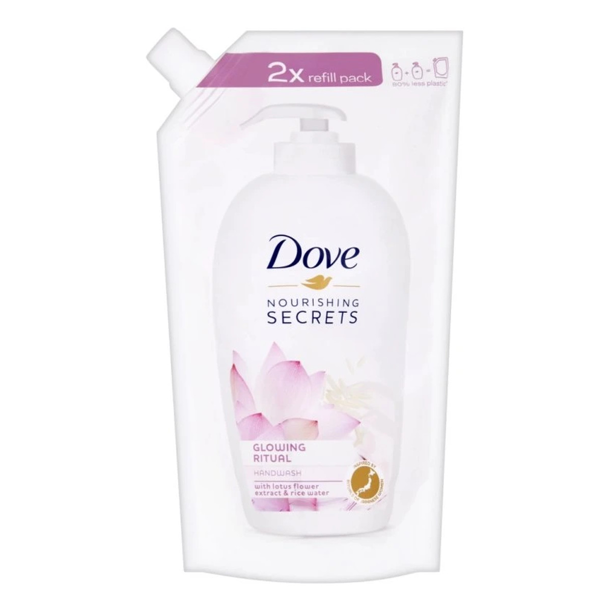 Dove Nourishing secrets Glowing ritual mydło w płynie zapas 500ml