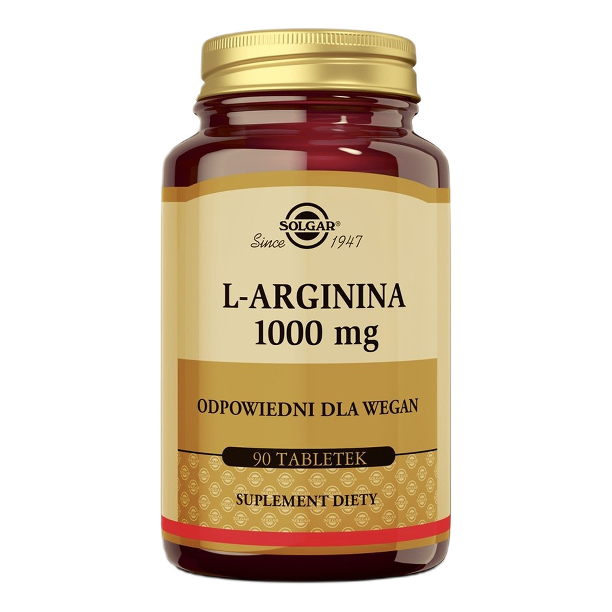 Solgar Solgar_l-arginina 1000mg suplement diety 90 tabletek