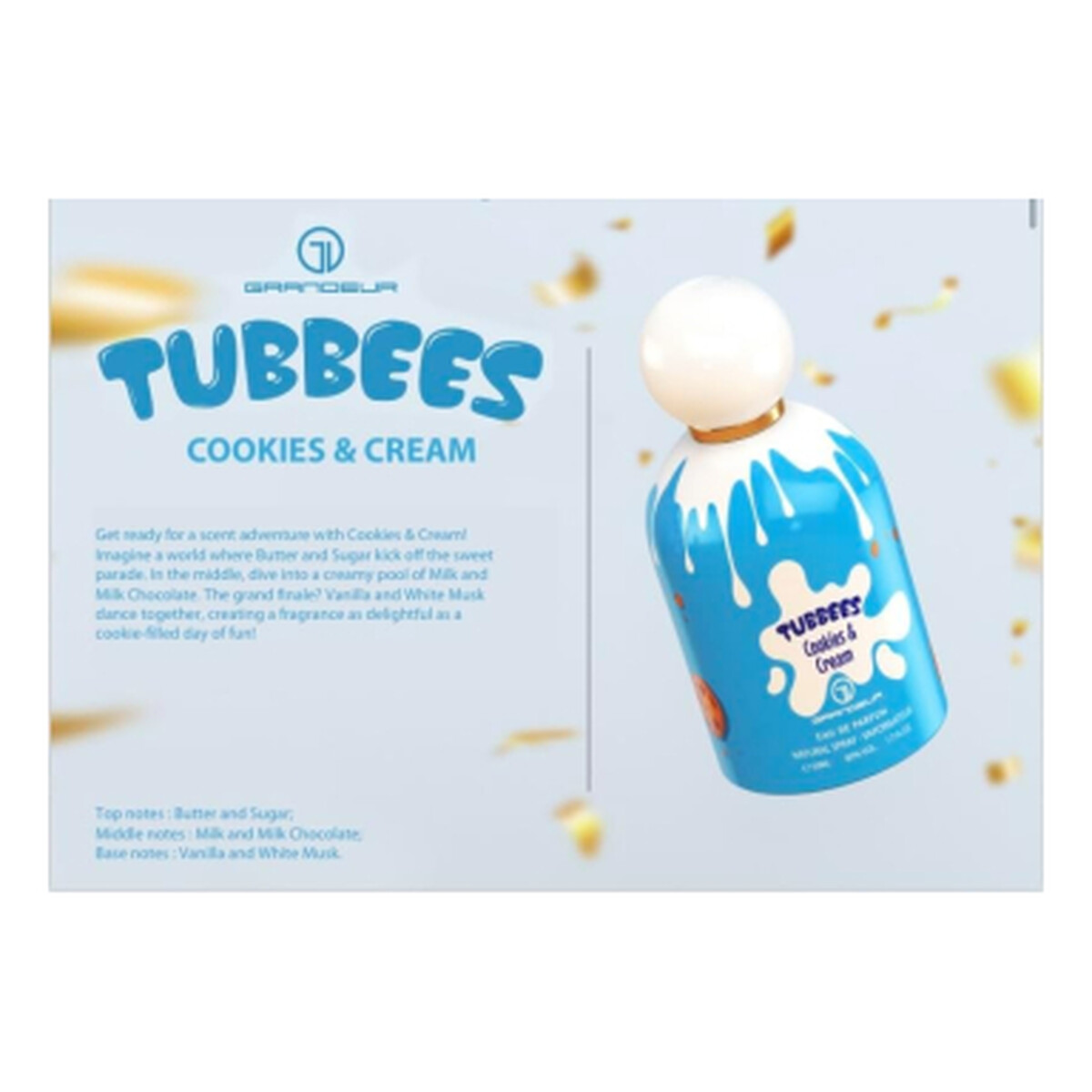 Grandeur Tubbees Cookies & Cream Woda perfumowana 50ml