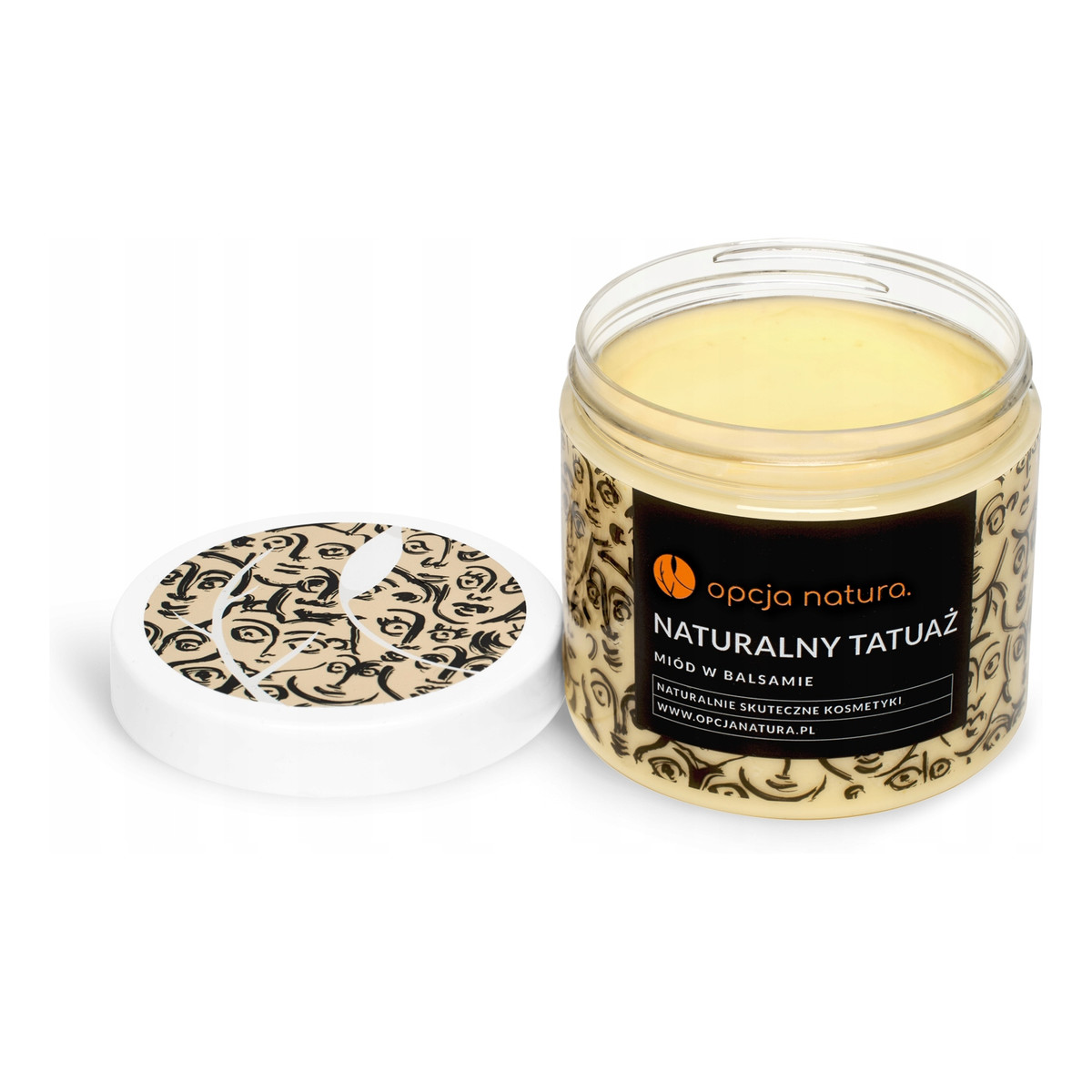 Opcja Natura Miód w balsamie na tatuaż 200ml