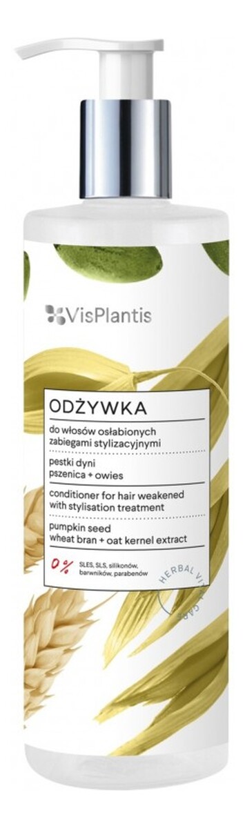 Odżywka do włosów osłabionych zabiegami stylizacyjnymi - PESTKI DYNI