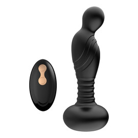Prostate massager masażer prostaty z pilotem black