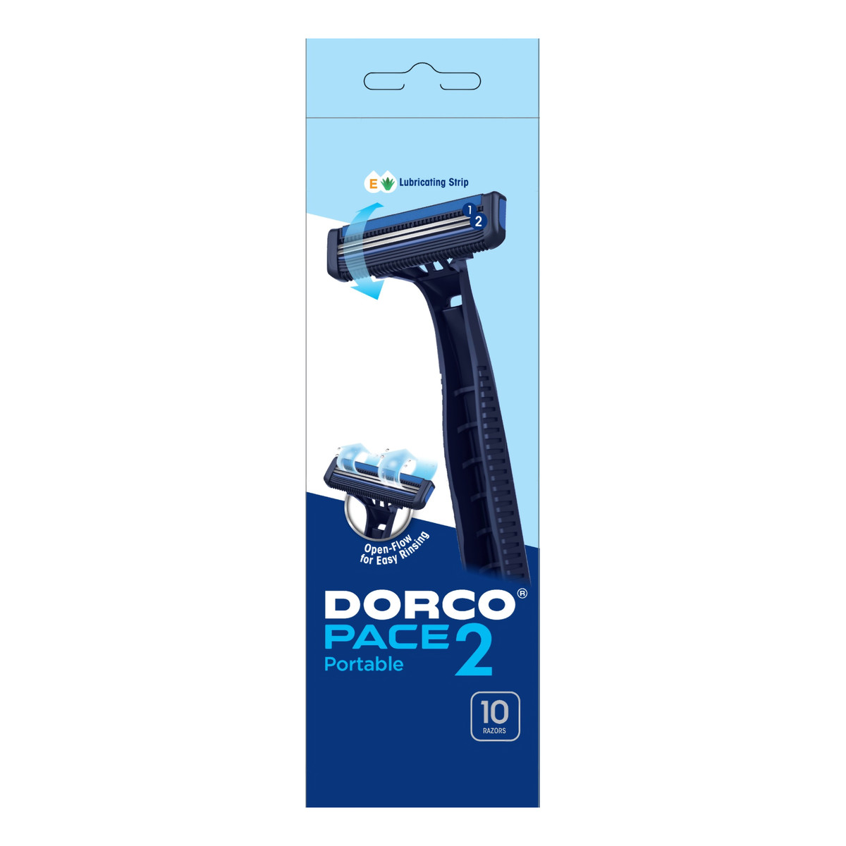 Dorco Pace 2 Men Maszynka do golenia jednorazowa 2 ostrza 1 op. - 10szt.