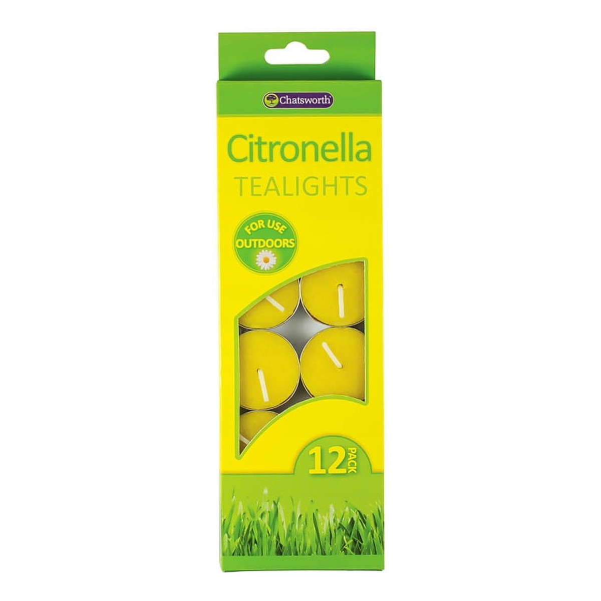 Chatsworth Citronella Podgrzewacze zapachowe przeciw komarom 12szt.