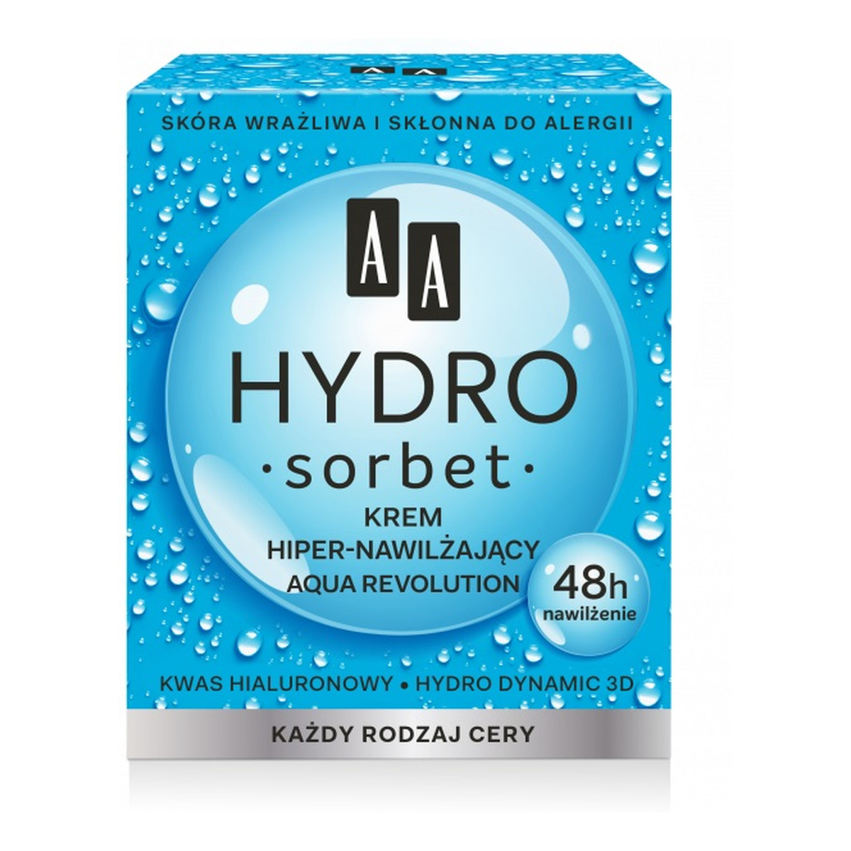 AA Hydro Sorbet Aqua Revolution krem hiper-nawilżający 48h 50ml