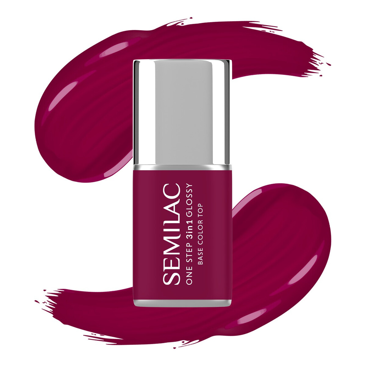 Semilac One Step Glossy 3in1 Lakier hybrydowy do paznokci 7ml