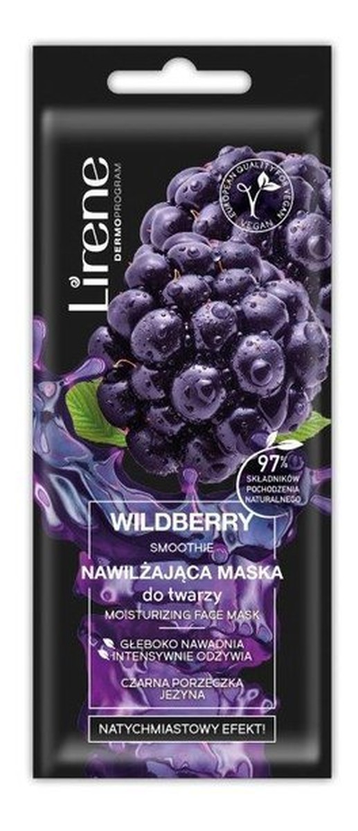 Maseczka do twarzy nawilżająca Wildberry Smoothie